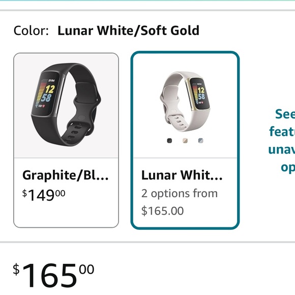 Fitbit Charge 5 Advanced Health & Fitness Tracker - Picture 3 of 3